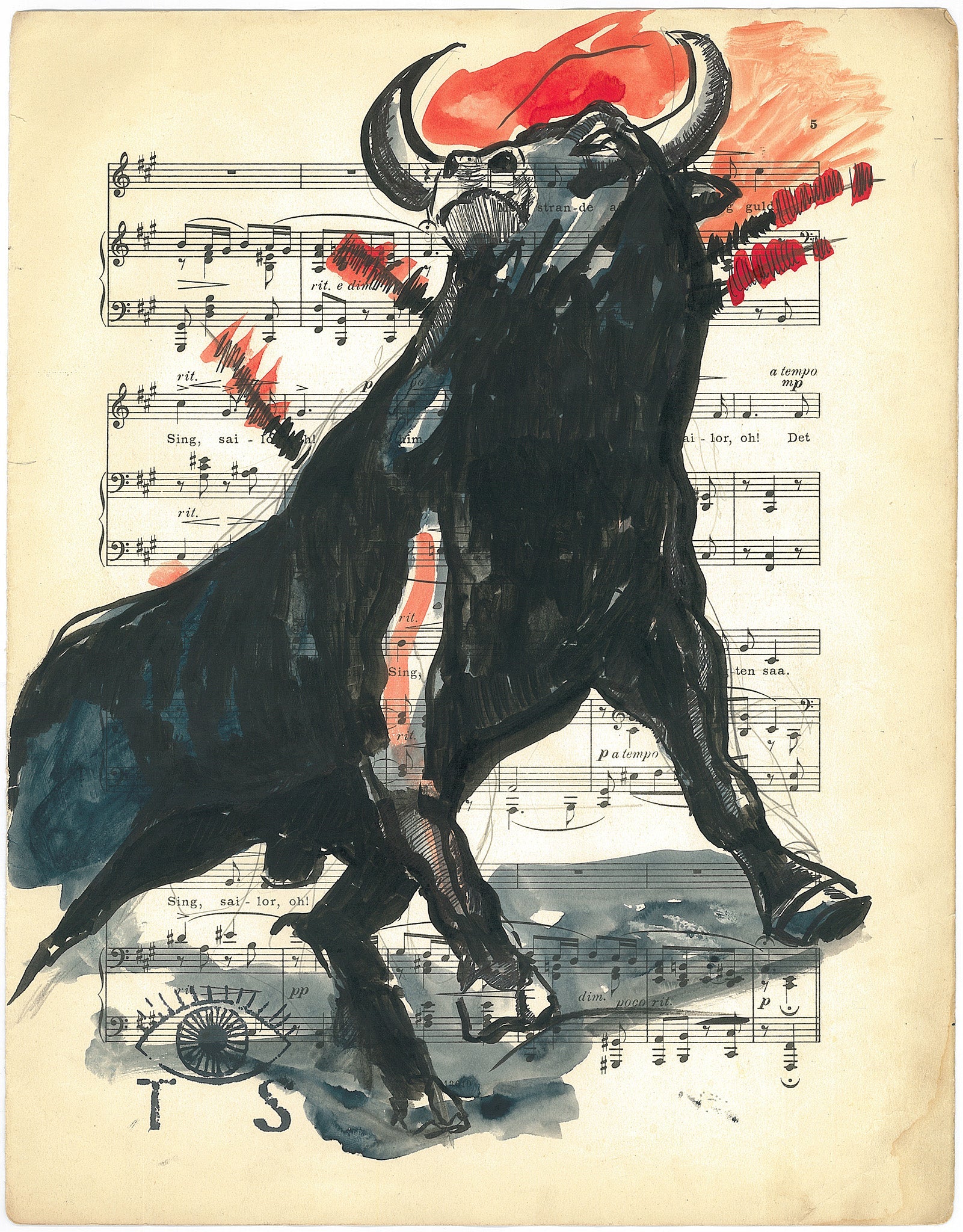 Print's by Trude Semb | ♯ Notes Collection