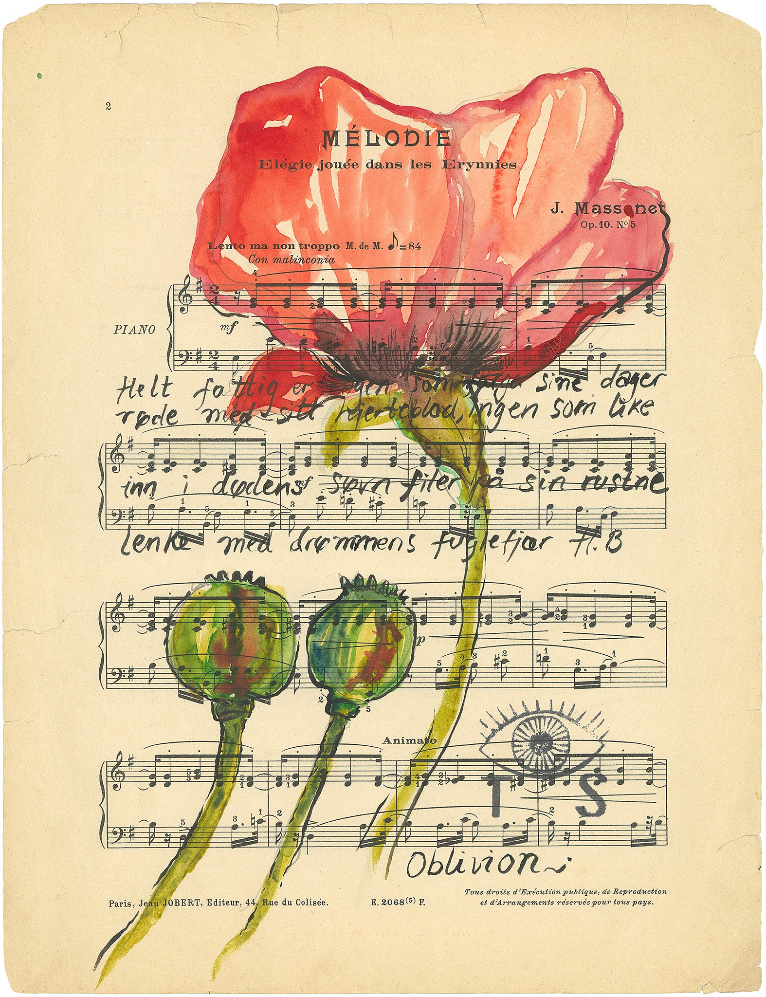 ♯ 12 - Trude Semb Art Print | Notes Collection